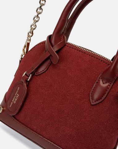  Túi Xách Nhỏ Form Chữ D Phối Charm Juno 