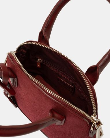  Túi Xách Nhỏ Form Chữ D Phối Charm Juno 