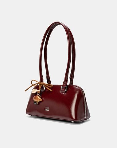  Túi Xách Trung Trang Trí Charm Croissant 