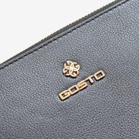  Túi Xách Gosto Da Thật Nữ Màu Đen GBSW00500DEN 