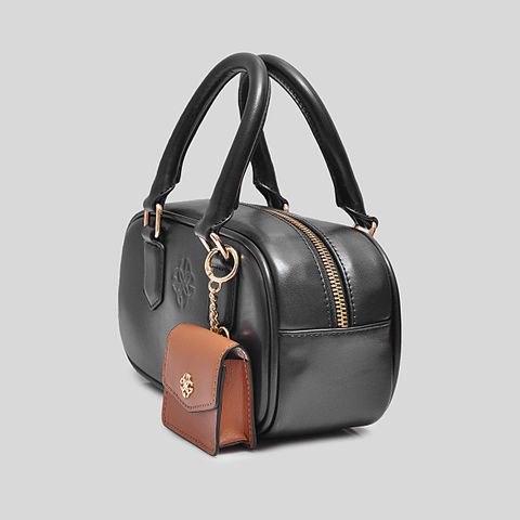  Túi Phối Ví Mini Da Tổng Hợp Gosto Nữ Màu Đen GBSW01900DEN 