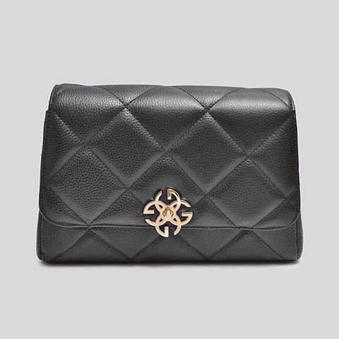  Túi Đeo Vai Da Thật Gosto Nữ Màu Đen GBSW09900DEN 