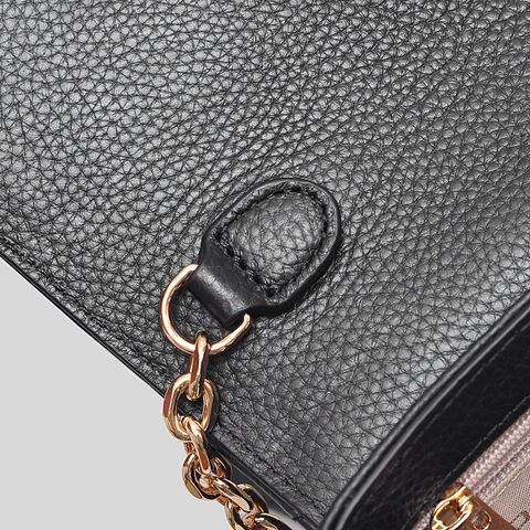  Túi Đeo Vai Da Thật Gosto Nữ Màu Đen GBSW09900DEN 