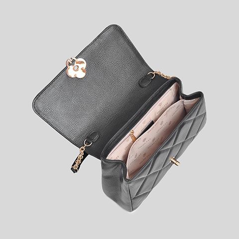  Túi Đeo Vai Da Thật Gosto Nữ Màu Đen GBSW09900DEN 