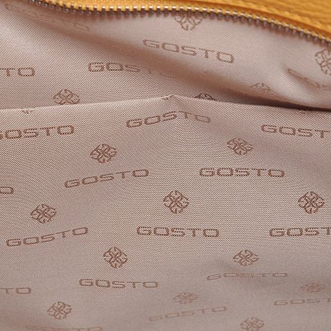  Túi Xách Gosto Da Tổng Hợp Nữ Màu Vàng GBTW00300VAG 