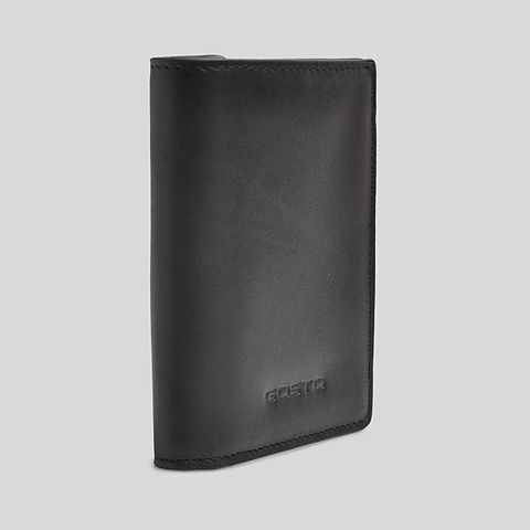  Ví Gosto Da Thật Nam Màu Đen GBWM00200DEN 