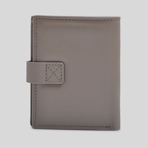  Ví Gosto Da Thật Nữ Màu Xám GBWW00300XAM 