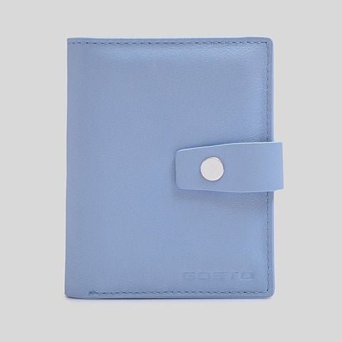  Ví Gosto Da Thật Nữ Màu Xanh Dương GBWW00300XDG 