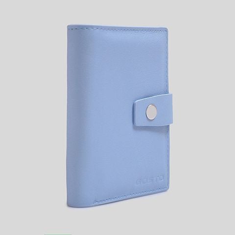  Ví Gosto Da Thật Nữ Màu Xanh Dương GBWW00300XDG 