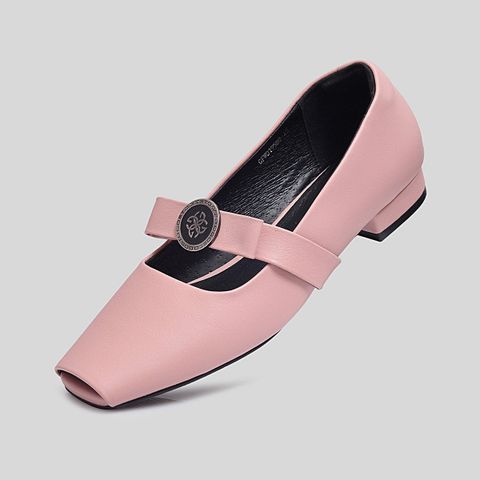  Giày Búp Bê Gosto Da Thật Nữ Màu Hồng GFW019588HOG 