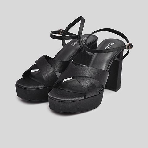  Sandal Cao Gót Gosto Nữ Màu Đen GFW020088DEN 