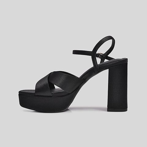  Sandal Cao Gót Gosto Nữ Màu Đen GFW020088DEN 