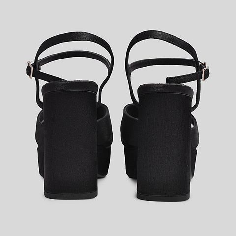  Sandal Cao Gót Gosto Nữ Màu Đen GFW020088DEN 