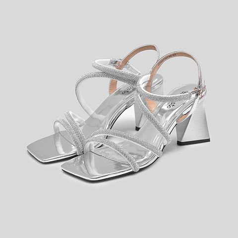  Sandal Thời Trang Gosto Nữ Màu Bạc GFW020188BAC 