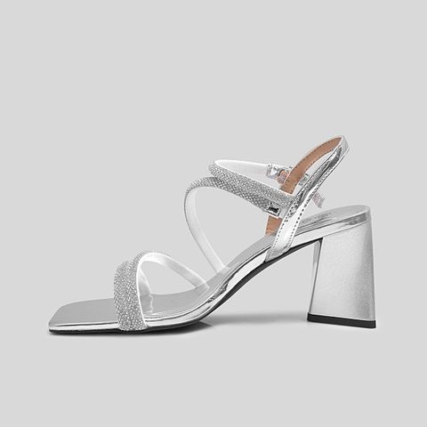  Sandal Thời Trang Gosto Nữ Màu Bạc GFW020188BAC 