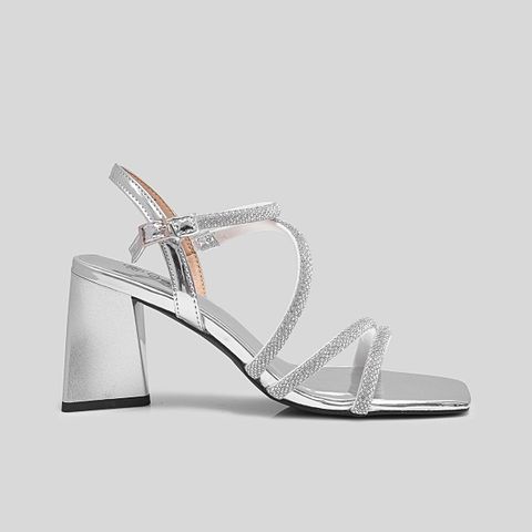  Sandal Thời Trang Gosto Nữ Màu Bạc GFW020188BAC 