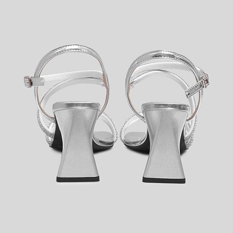  Sandal Thời Trang Gosto Nữ Màu Bạc GFW020188BAC 