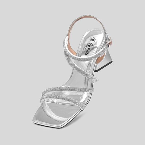  Sandal Thời Trang Gosto Nữ Màu Bạc GFW020188BAC 