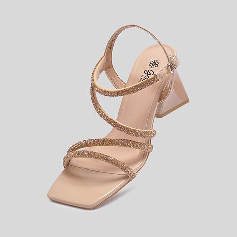  Sandal Thời Trang Gosto Nữ Màu Vàng GFW020188VAG 