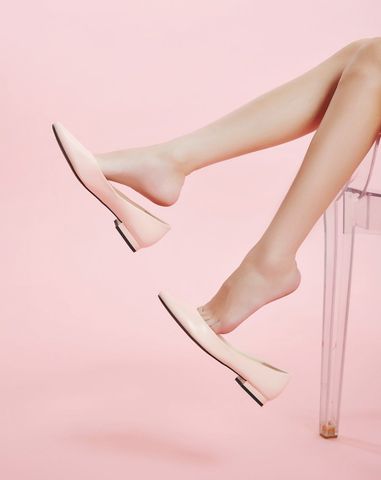  Giày Búp Bê Phối Mặt Giày 