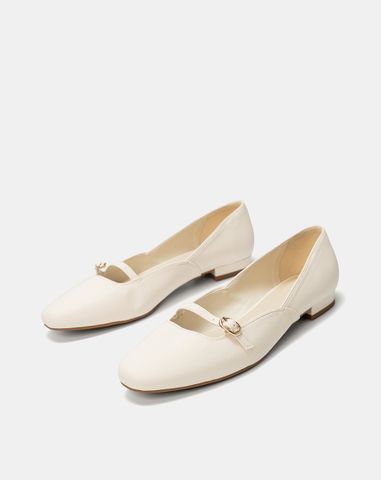  Giày Búp Bê Thắt Eo 