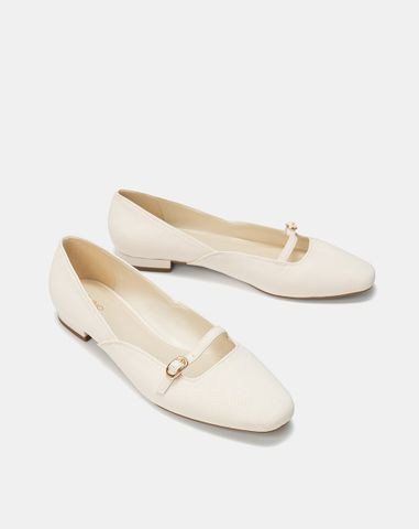  Giày Búp Bê Thắt Eo 