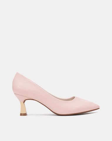  Giày Cao Gót Pump Mũi Nhọn Gót Thanh 