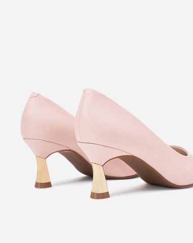  Giày Cao Gót Pump Mũi Nhọn Gót Thanh 