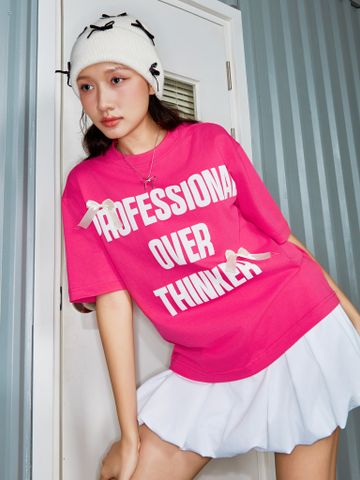  Áo thununisex Newzy Wonder oversized 100% cotton in Professional Overthinking NZATH005 