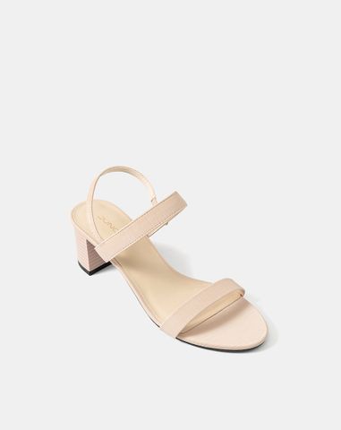  Giày Sandal Gót Vuông Basic 