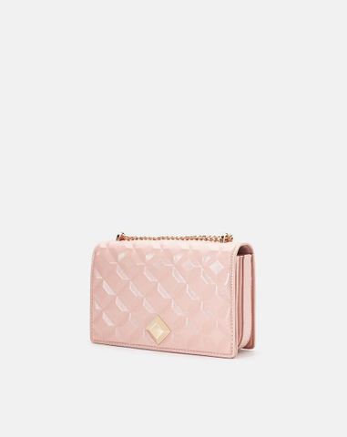  Túi xách nhỏ dập hiệu ứng princess diamond 