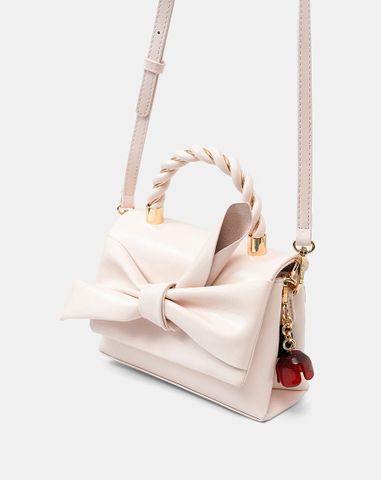  Túi Xách Nhỏ Top Handle Thắt Nơ Cách Điệu 