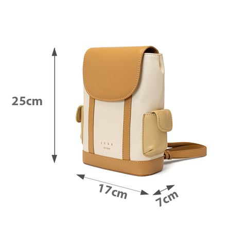  Balo Phối 2 Túi Nhỏ Bên Hông 