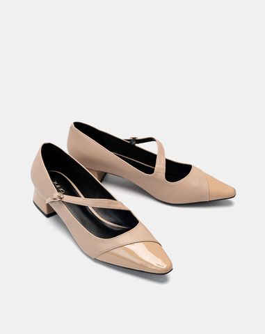  Giày Cao Gót Đắp Chéo 