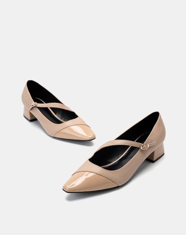  Giày Cao Gót Đắp Chéo 