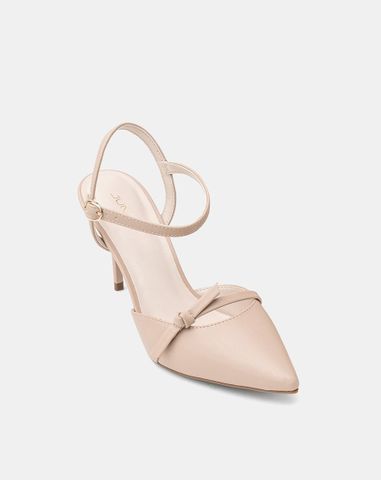  Giày Cao Gót Phối Nơ 