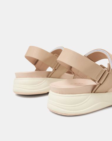  Giày Sandal Đế Thể Thao Quai Ngang Bản Lớn 