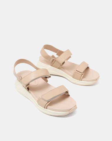  Giày Sandal Đế Thể Thao Quai Ngang Bản Lớn 