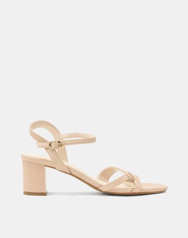  Giày Sandal Gót Vuông 