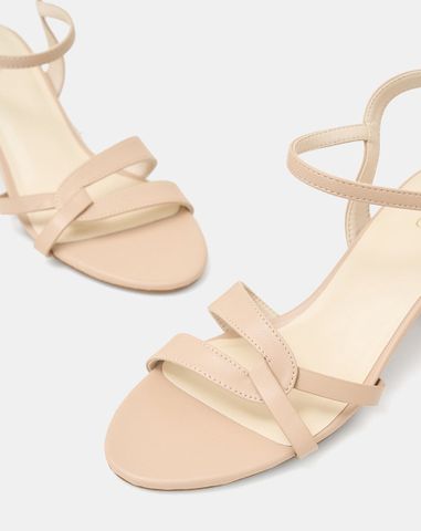  Giày Sandal Gót Vuông 