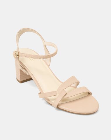  Giày Sandal Gót Vuông 