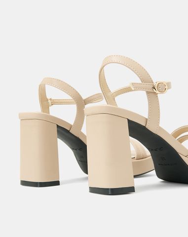  Giày Sandal Có Đúp Phối Quai Dây 