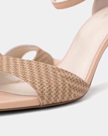  Giày Sandal Cao Gót Bít Hậu 