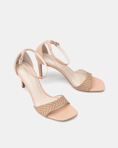  Giày Sandal Cao Gót Bít Hậu 