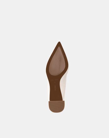  Giày Cao Gót Pump Gót Trụ Mũi Nhọn 