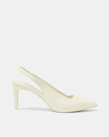  Giày Cao Gót Cao Gót Slingback Mũi Nhọn Gót Thanh 