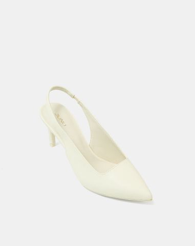  Giày Cao Gót Cao Gót Slingback Mũi Nhọn Gót Thanh 