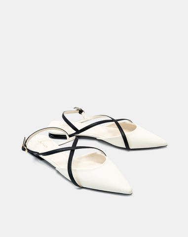  Giày Búp Bê Quai Chéo 