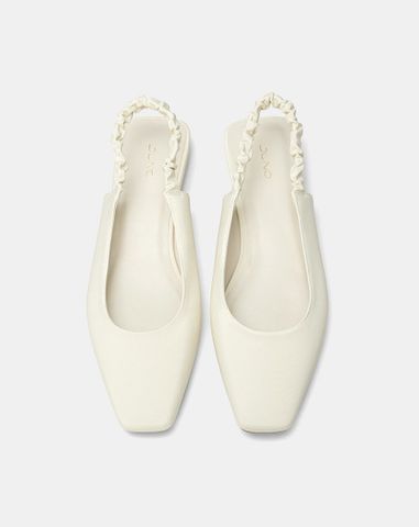 Giày Búp Bê Slingback Quai Thun 
