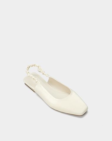  Giày Búp Bê Slingback Quai Thun 